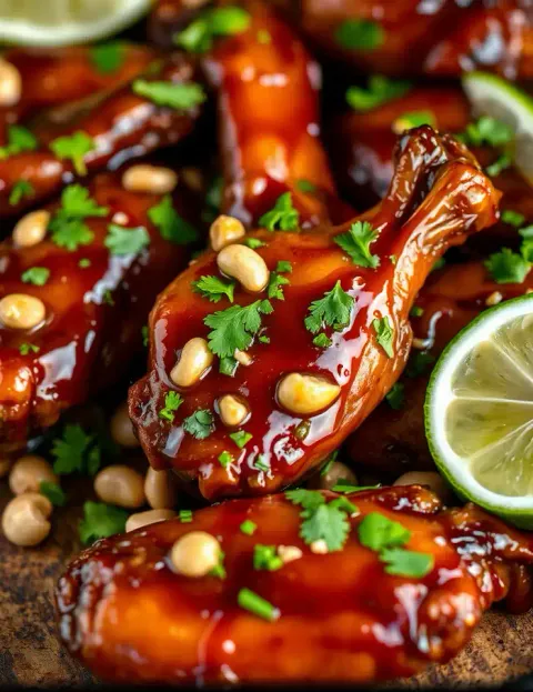 Ailes de Poulet Teriyaki au CBD