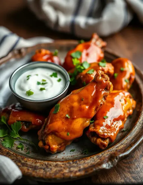 Ailes de poulet au CBD à la marocaine