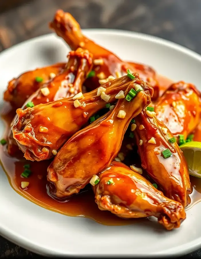 Ailes de poulet à la thaïlandaise