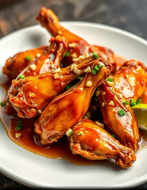 Ailes de poulet à la thaïlandaise