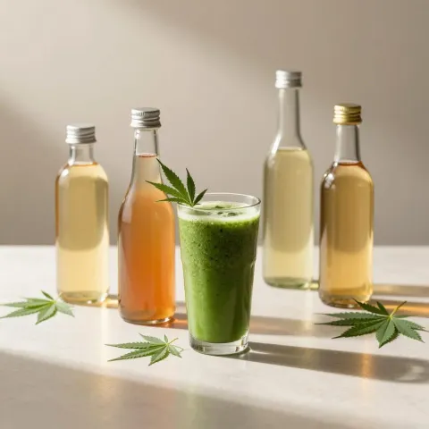 Boissons au CBD : guide complet (effets, légalité, dosage, recettes)