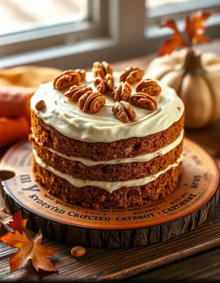 Gâteau à la carotte et au CBD