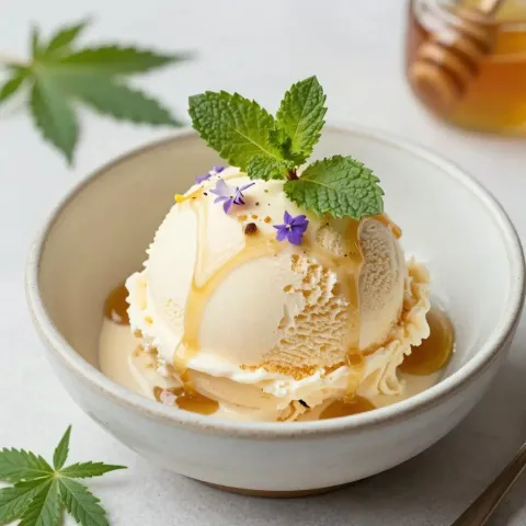 Glaces au CBD : recette, dosage et préparation maison