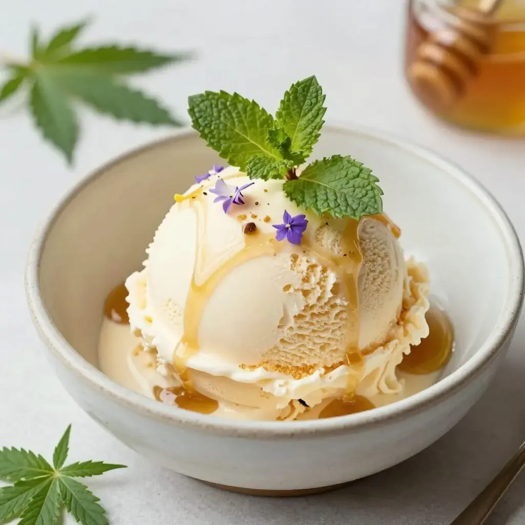 Glaces au CBD : recette, dosage et préparation maison