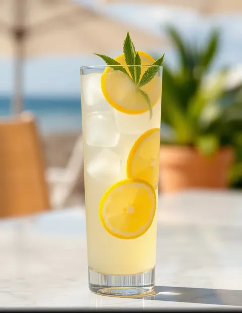Limonade au CBD