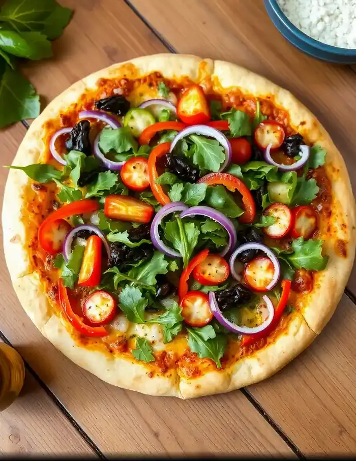 Pizza du jardin au CBD