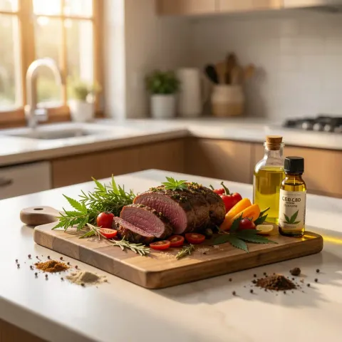 Utiliser le CBD en cuisine : dosage, température et recettes
